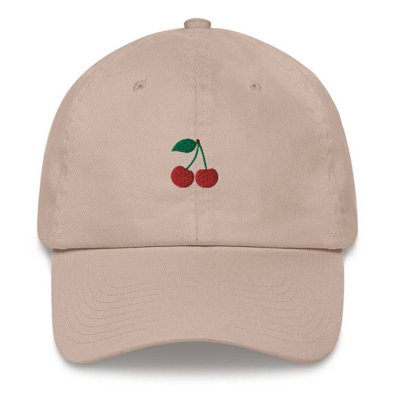 Unisex Dad Hat/Baseball Cap Bestickt Mit Kirsche Cherry von RosiFeist
