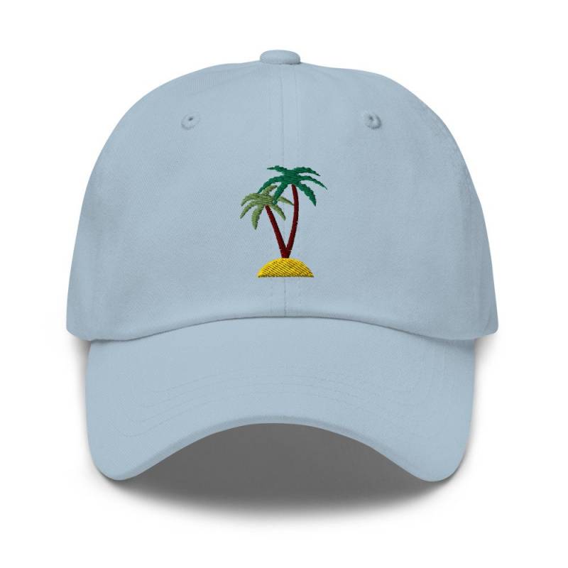 Unisex Dad Hat/Baseball Cap Bestickt Mit Palmen Palms von RosiFeist