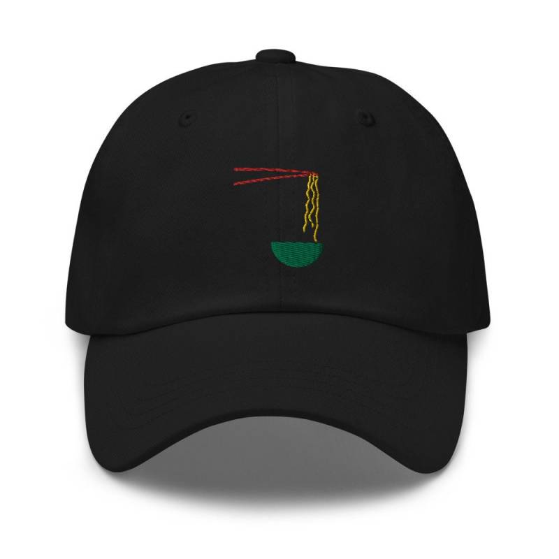 Unisex Dad Hat/Baseball Cap Bestickt Mit Ramen Soup von RosiFeist