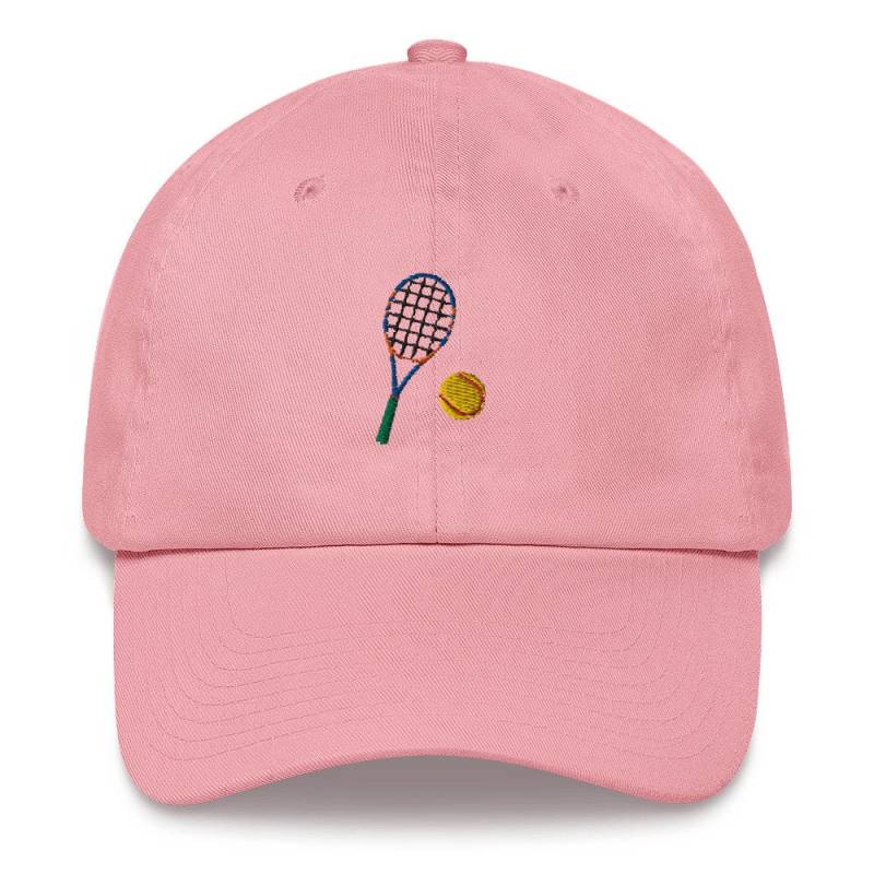 Unisex Dad Hat/Baseball Cap Bestickt Mit Tennis Tennisschläger von RosiFeist