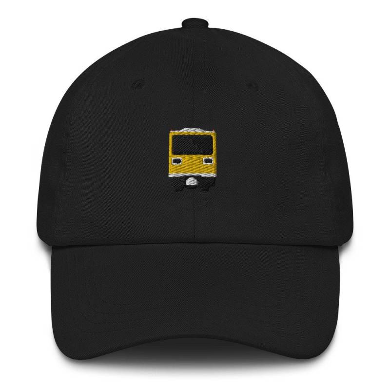 Unisex Dad Hat/Baseball Cap Bestickt Mit U-Bahn Subway Car von RosiFeist