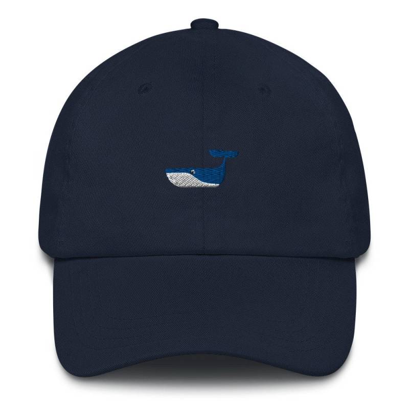 Unisex Dad Hat/Baseball Cap Bestickt Mit Wal Whale von RosiFeist