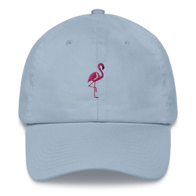 Unisex Dad Hat/Baseball Cap Mit Besticktem Flamingo von RosiFeist