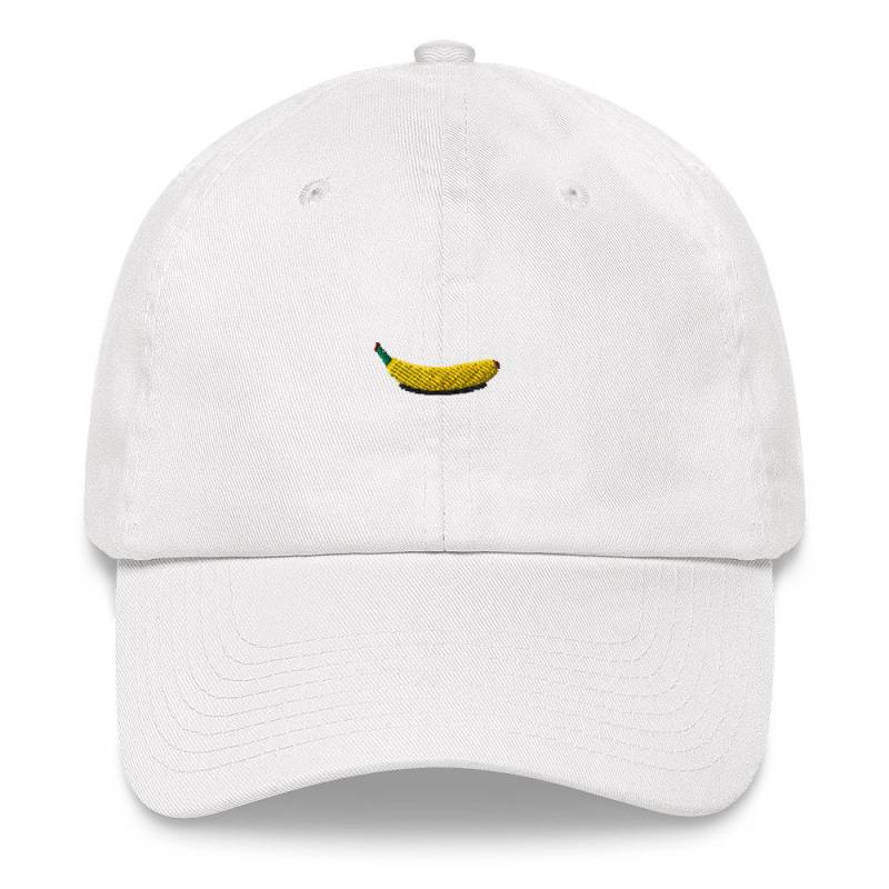 Unisex Dad Hat/Baseball Cap Mit Bestickter Banane von RosiFeist