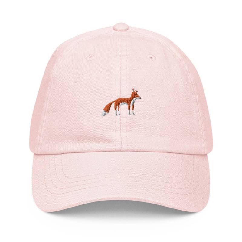 Unisex Dad Hat/Baseball Cap Pastel Bestickt Mit Fuchs Fox von RosiFeist