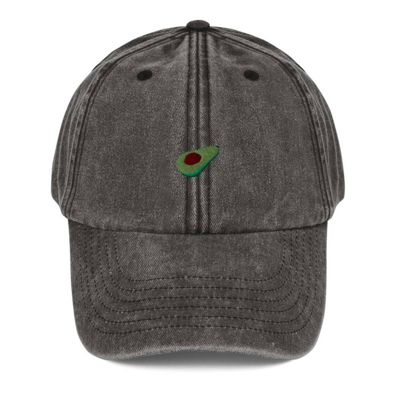 Unisex Vintage-style-Cap/Dad Hat Baseball Cap Bestickter Avocado von RosiFeist
