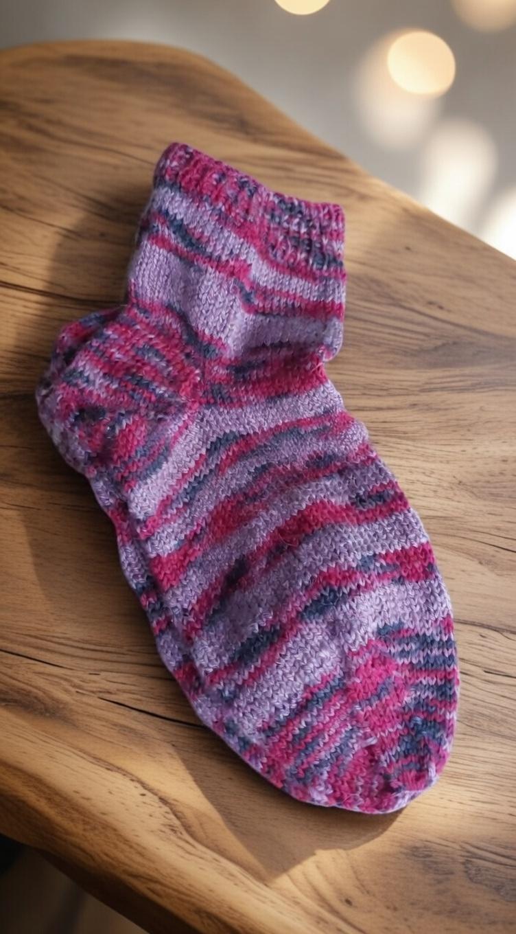 Wollstricksocken von RosiStrickt