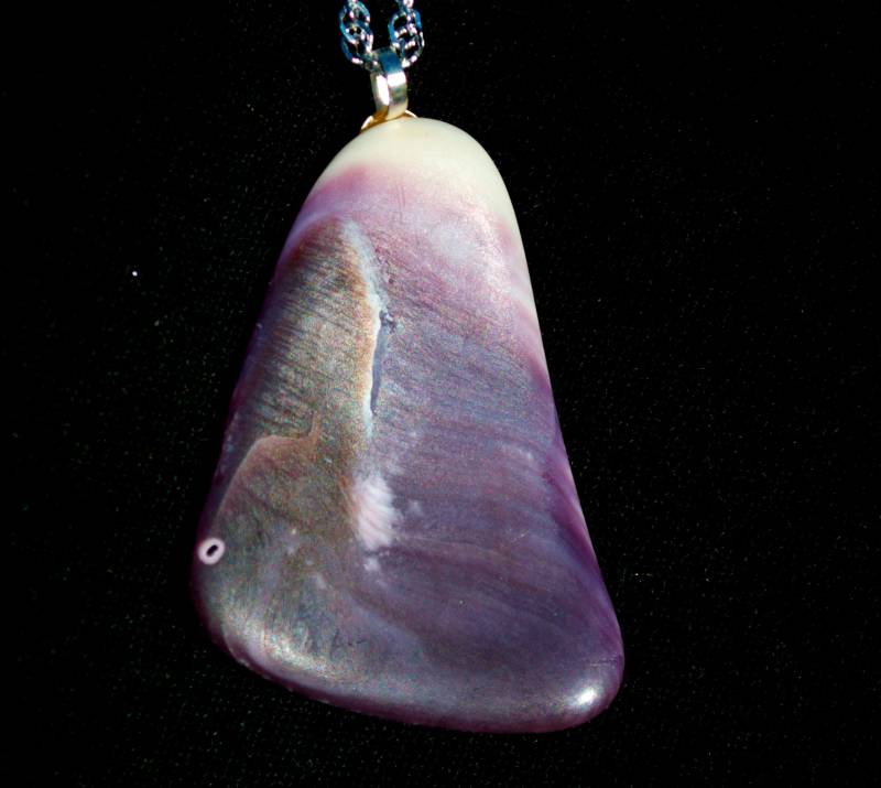 Cape Cod Wampum Pendant von RosiesArtSoup