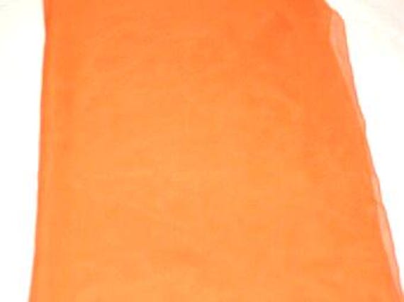 Orange Schiere Viskose Schal Orange Schiere Viskose Schal von RosiesLeather