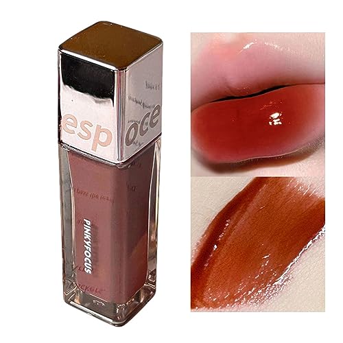 Antihaft-Cup-Lippenstift | Lippenstift-Lipgloss mit Spiegeleffekt für Frauen | Lippenkosmetik, Lippen-Make-up, Lippenstift-Make-up, roter Lippenstift, wischfest, Nude-Lippenstifte Rosixehird von Rosixehird