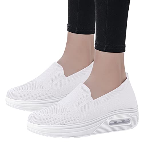 Orthopädische Schuhe für Frauen, Luftpolster-Wanderschuhe, lässige Mesh-Luftkissen, atmungsaktive Turnschuhe mit stromlinienförmigem Obermaterial von Rosixehird