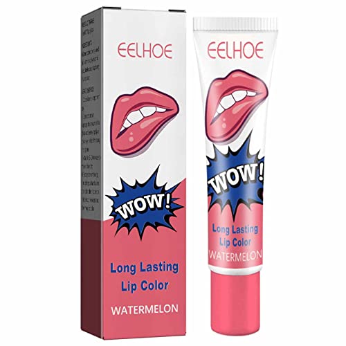 Peel Off Lip Stain, Magic Tattoo Lipgloss, Antihaft Cup Long Lasting Peel Reveal Lip Tint Lip Stain für Frauen Mädchen von Rosixehird