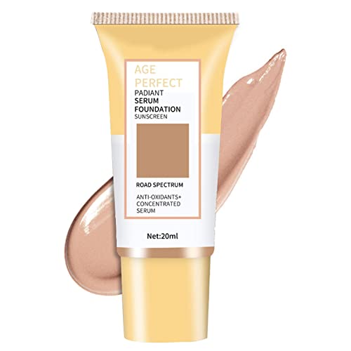 Vollflächige Foundation - Pflegender Concealer für ölige Haut - 20 ml Oil Control Liquid Waterproof Oil Control Repair Makeup Concealer Erfrischend feuchtigkeitsspendend für Kosmetik Rosixehird von Rosixehird