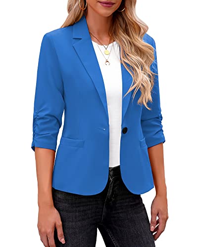 Roskiky Blazer Damen Elegant Damen Jacke Dressy 3/12 Ärmel Blazer S Roskiky Blazer Damen Elegant Damen Jacke Dressy 3/12 Ärmel Blazer S von Roskiky