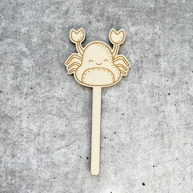 Caketopper Unterwasserwelt | Krabbe von Rosmarinparty