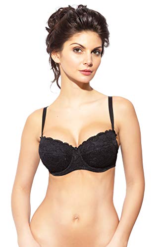 Rosme Lingerie Balconette-BH für Damen, Kollektion Anette, Größe 70D von Rosme