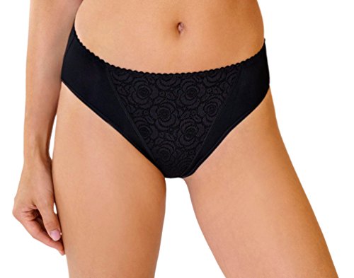 Rosme Lingerie Knickers/Briefs für Damen, Kollektion Annija, Schwarz, Größe 42 von Rosme