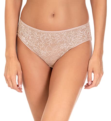 Rosme Lingerie Knickers/Briefs für Damen, Kollektion Delight, Beige, Größe 36 von Rosme