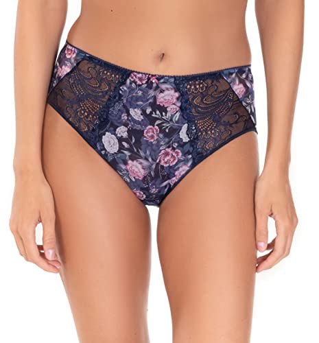 Rosme Lingerie Knickers/Briefs für Damen, Kollektion Michelle, Blau, Größe 42 von Rosme