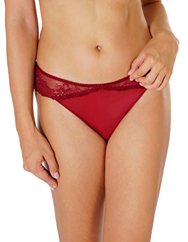 Rosme Lingerie Knickers/Shorts für Damen, Kollektion Eliza, Rot, Größe 40 von Rosme