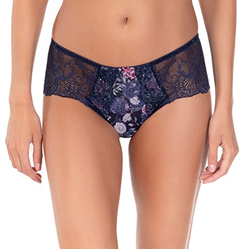 Rosme Lingerie Knickers/Shorts für Damen, Kollektion Michelle, Blau, Größe 42 von Rosme