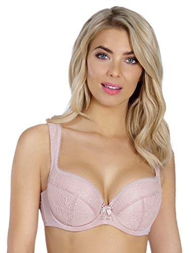 Rosme Lingerie gepolsterter BH für Damen, Kollektion Eliza, Größe 80E von Rosme