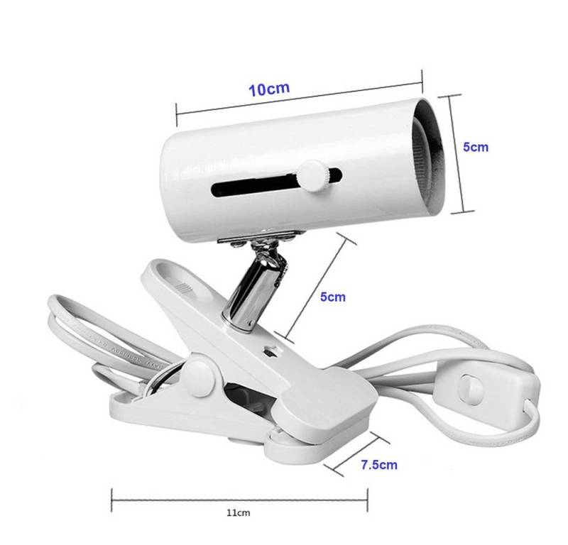 Rosnek Infrarotlampe Wärmestrahler Wärmelampe Leuchtmittel, Infrarotbirne,18W /54W von Rosnek