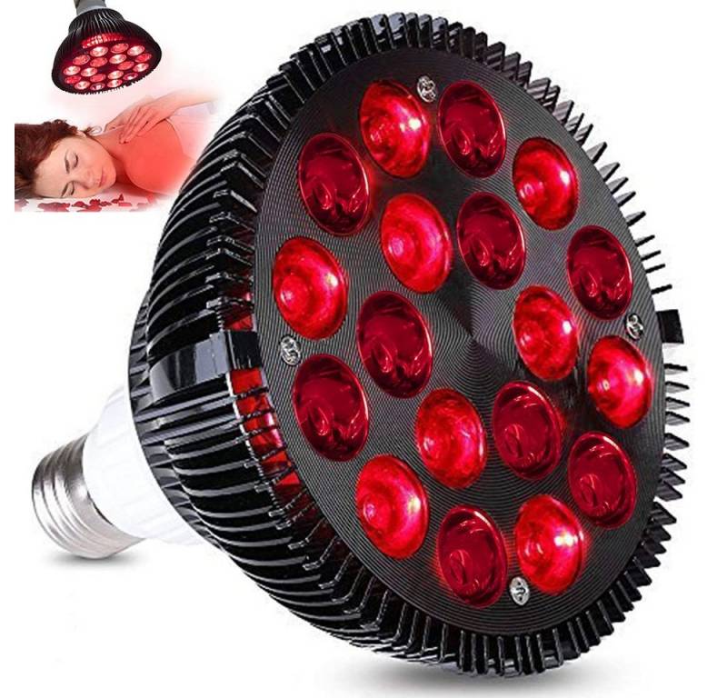 Rosnek Infrarotlampe Wärmestrahler Wärmelampe Leuchtmittel, Infrarotbirne,18W /54W von Rosnek