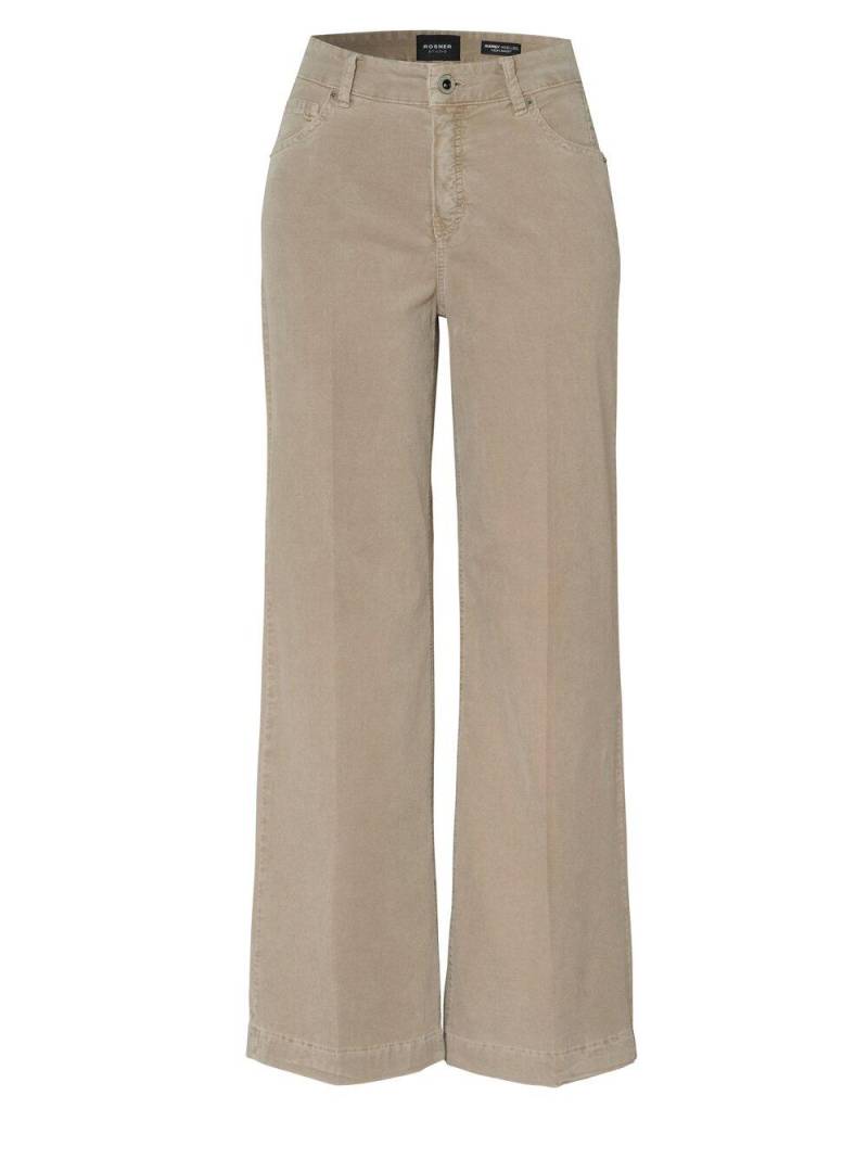 Rosner Avantgarde Mode GmbH - Audrey_Wide_Leg_1_086 light taupe - Gr. - 42/32 von Rosner Avantgarde Mode GmbH