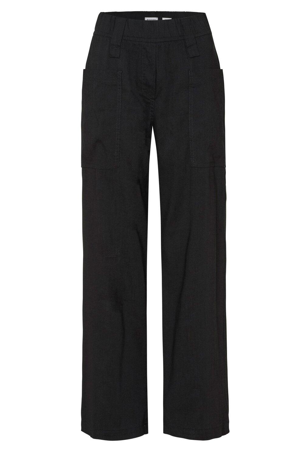 Rosner Avantgarde Mode GmbH - Mara_Wide_Leg_372 black - Gr. - 40/30 von Rosner Avantgarde Mode GmbH