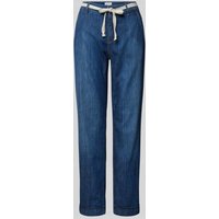 Rosner Jeans mit Bindegürtel in Dunkelblau, Größe 42/27 von Rosner