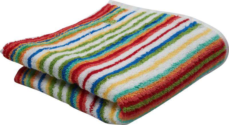 ROSS Handtuch "Vita", (2 St.), mit Streifen und gesticktem ROSS-Emblem von Ross
