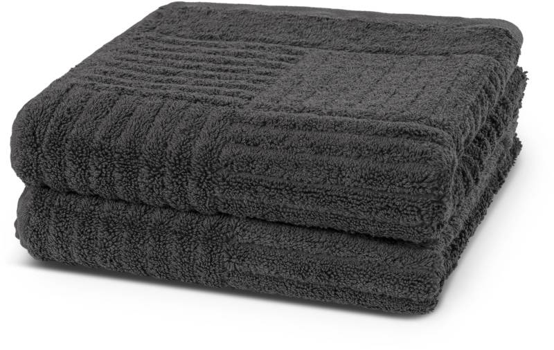 ROSS Handtücher "CARRE" 100% Baumwolle, Rippenstruktur, große Farbauswahl von Ross