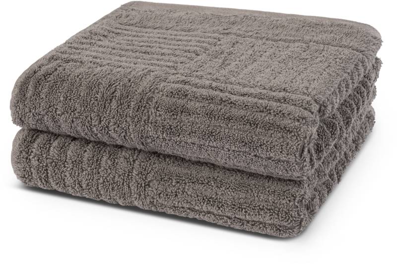 ROSS Handtücher "CARRE" 100% Baumwolle, Rippenstruktur, große Farbauswahl von Ross