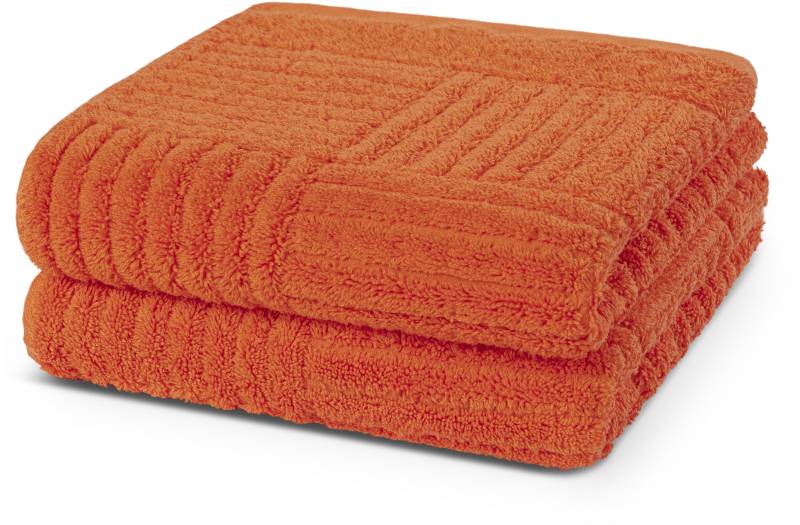 ROSS Handtücher "CARRE" 100% Baumwolle, Rippenstruktur, große Farbauswahl von Ross