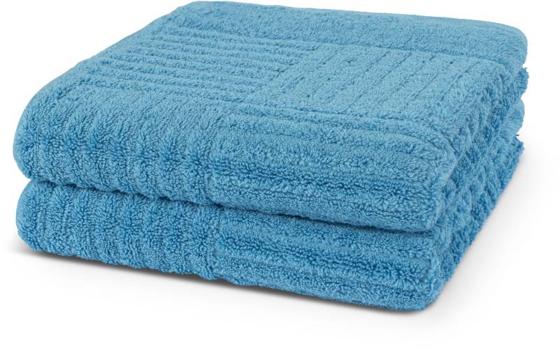 ROSS Handtücher "CARRE" 100% Baumwolle, Rippenstruktur, große Farbauswahl von Ross