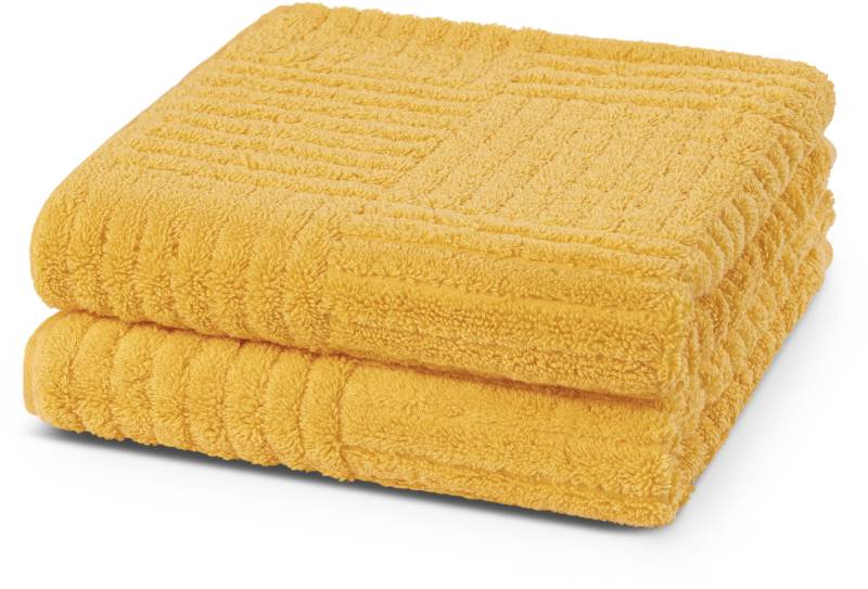 ROSS Handtücher "CARRE" 100% Baumwolle, Rippenstruktur, große Farbauswahl von Ross