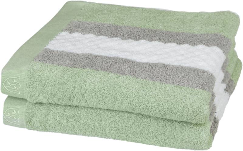 ROSS Handtücher "Harmony" 100 % Baumwolle, Hoch Tief Struktur, viele Farben von Ross