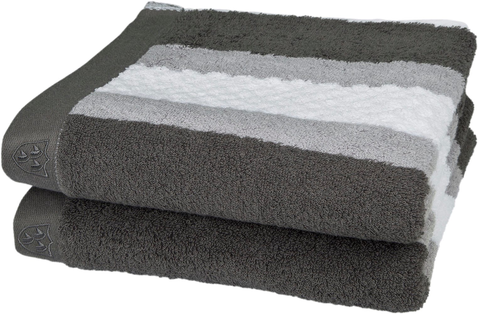 ROSS Handtücher "Harmony", (Packung, 2 St.), 100 % Baumwolle, Hoch Tief Struktur, viele Farben von Ross