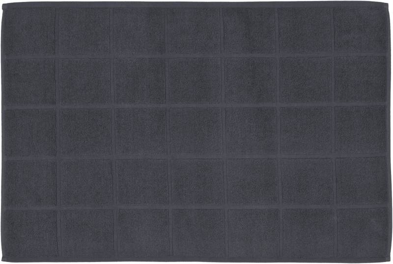 ROSS Hotelmatte "Unifond" Höhe 10 mm beidseitig nutzbar  fußbodenheizungsgeeignet  schnell trocknend besonders weich, Badezimmerteppich, uni von Ross