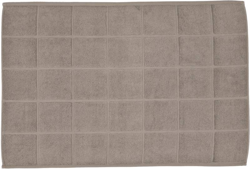 ROSS Hotelmatte "Unifond" Höhe 10 mm beidseitig nutzbar  fußbodenheizungsgeeignet  schnell trocknend besonders weich, Badezimmerteppich, uni von Ross