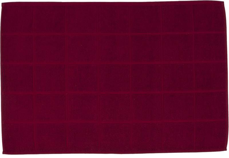 ROSS Hotelmatte "Unifond" Höhe 10 mm beidseitig nutzbar  fußbodenheizungsgeeignet  schnell trocknend besonders weich, Badezimmerteppich, uni von Ross