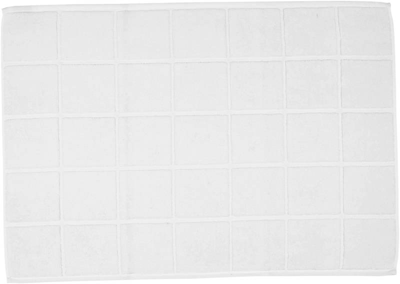 ROSS Hotelmatte "Unifond" Höhe 10 mm beidseitig nutzbar  fußbodenheizungsgeeignet  schnell trocknend besonders weich, Badezimmerteppich, uni von Ross