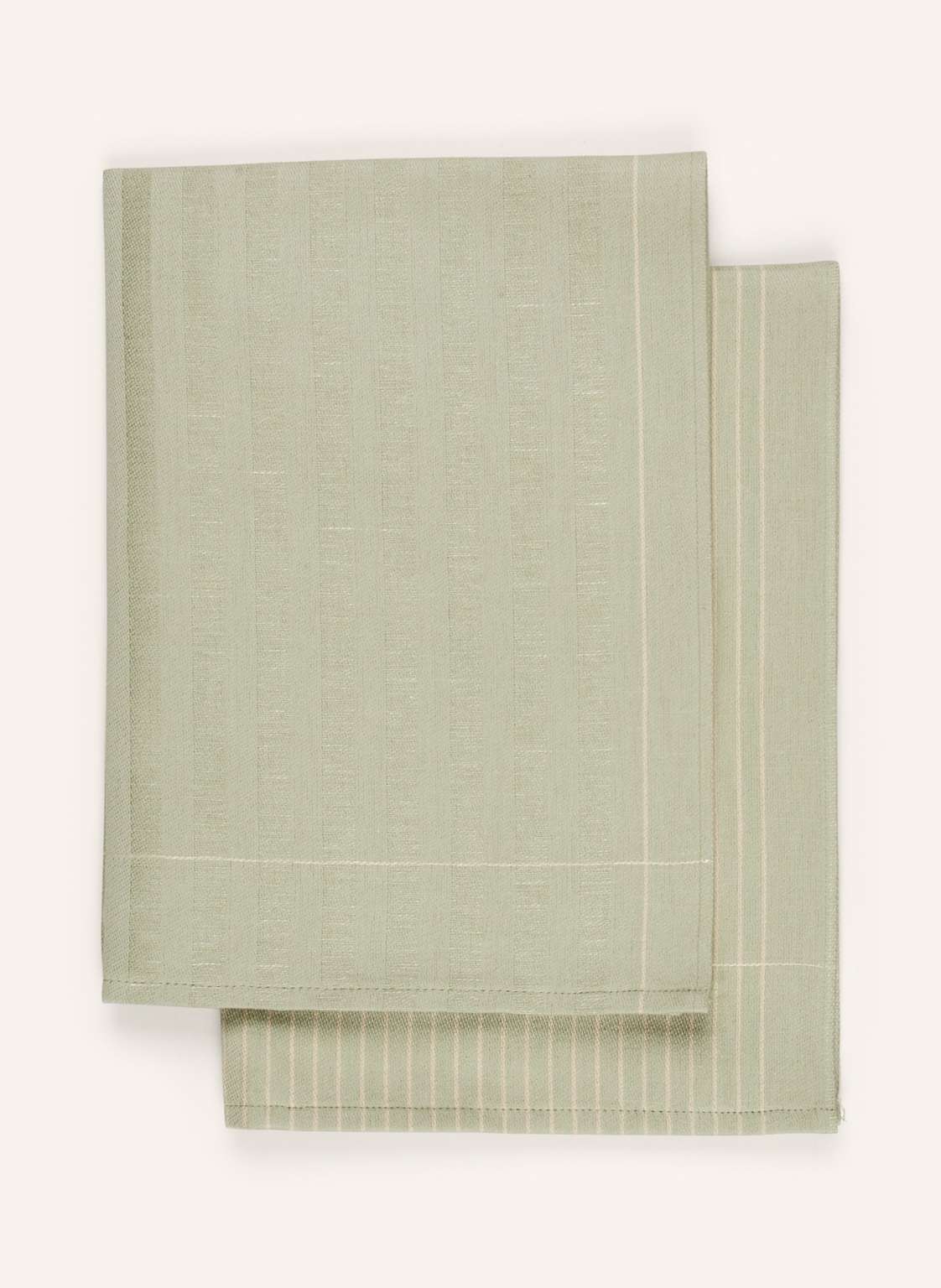 Ross 2er-Set Geschirrtücher Mit Leinen gruen von Ross