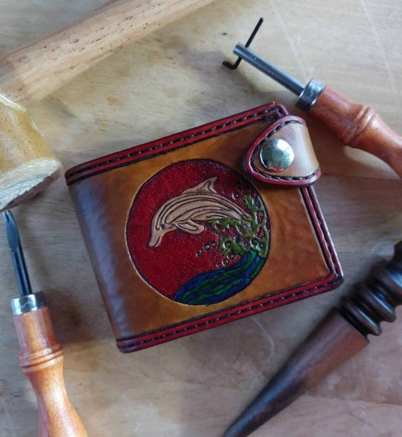 Geldbörse Geldbörse von RossLeatherandWood