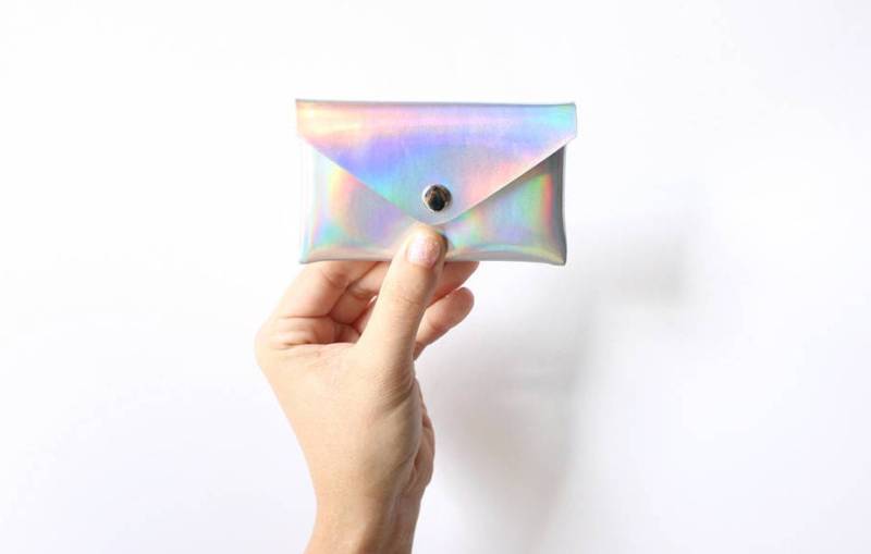 Letzte Tarjetero Arcoiris/Billetera Holográfica, Iridiscente, Piel Sintética, Pequeña Letzte Tarjetero Arcoiris/Billetera Holográfica, Iridiscente, Piel Sintética, Pequeña von RossMiu