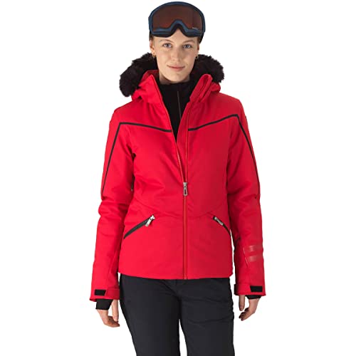 Rossignol Damen W Ski JKT Skijacke, Sport, Rot, 42 von Rossignol