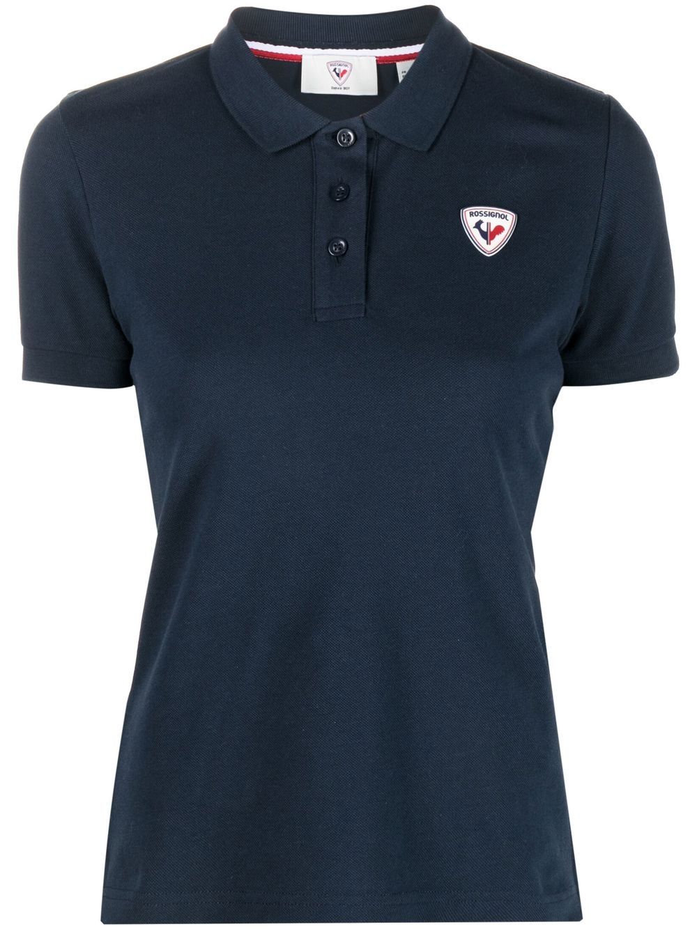 Rossignol Poloshirt mit Logo-Patch - Blau von Rossignol