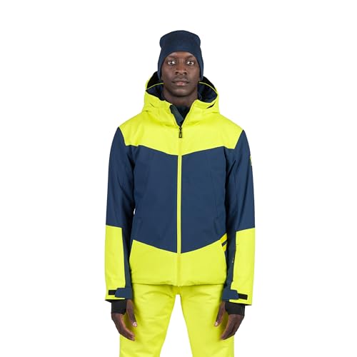 Rossignol Wispile Jacket - Isolierte Skijacke - Wasserdichte Snowboardjacke für Herren, Grün (Fresh Green), L von Rossignol