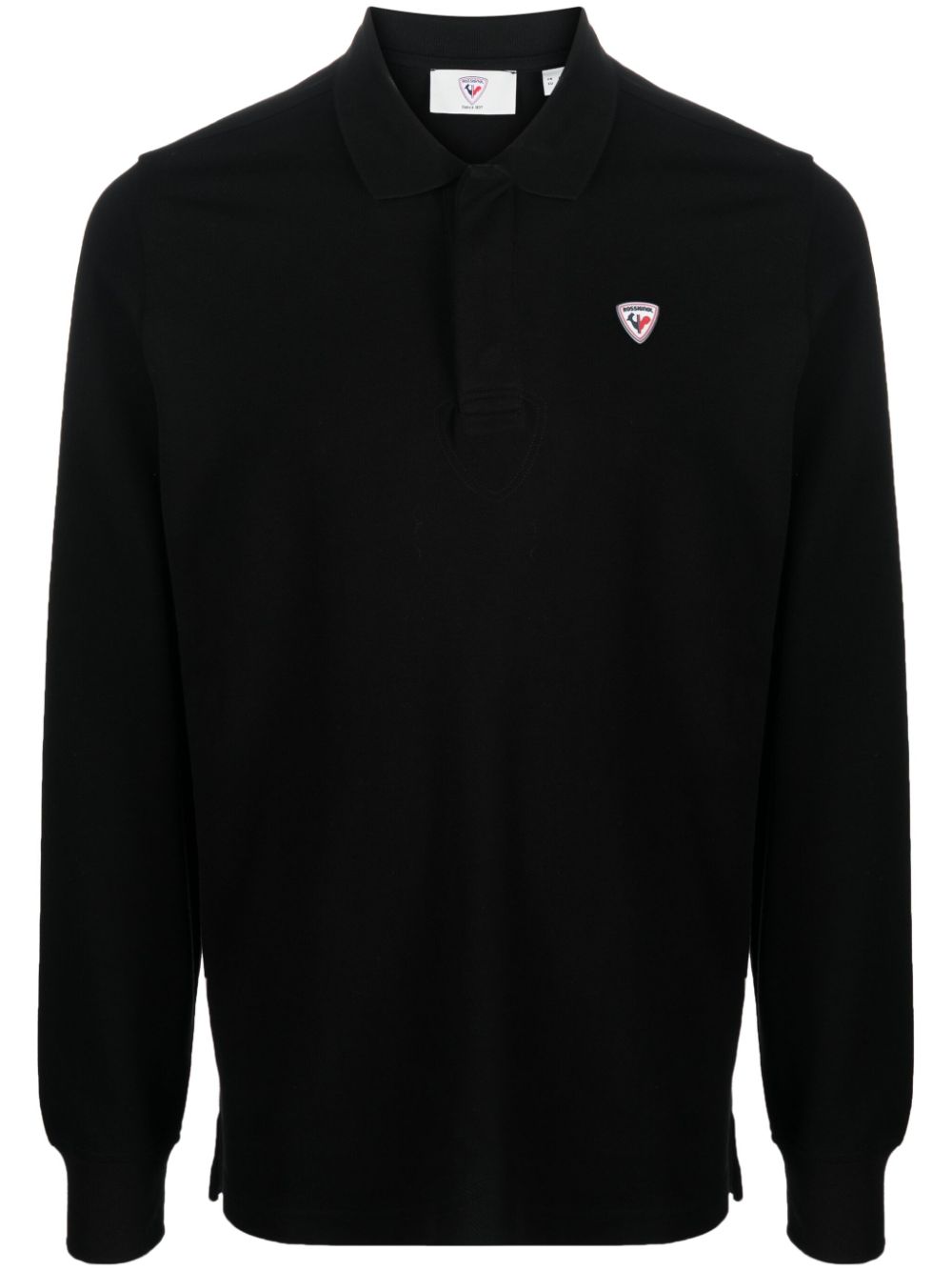 Rossignol Langärmeliges Poloshirt - Schwarz von Rossignol